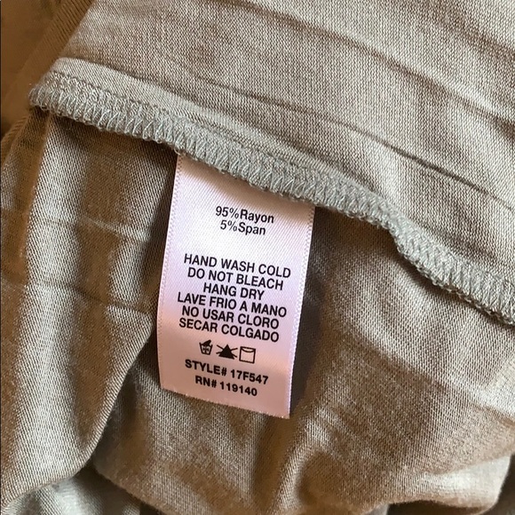 Olive Green Criss Cross Top - Picture 7 of 7